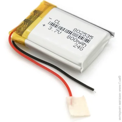 Voltronic -  8*25*35mm (Li-ion 3.7 800)