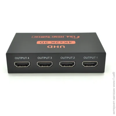  Voltronic  HDMI  1=>4 , 4K, 2K, 3D, 1080, 1,4 , DC5V/2A Q50, Box