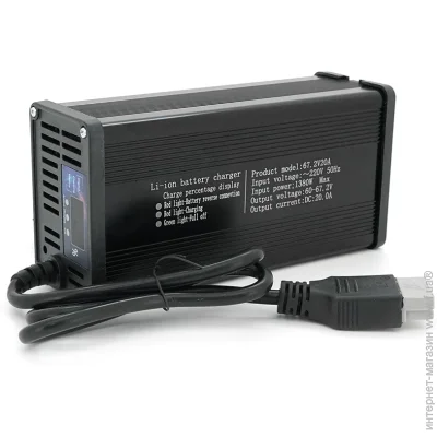   Voltronic     Li-ion 67,2V, 20A, 185x88x60mm