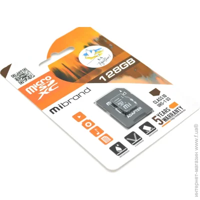 Voltronic   Mibrand microSDHC Class 10 UHS-I, 128GB