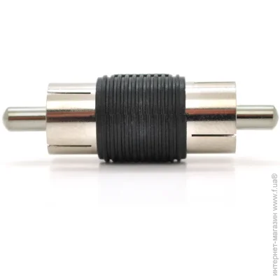 Розгалужувач Voltronic спліттер RCA-M (тато)-RCA-M (тато), Black, пластик Розгалужувач Voltronic спліттер RCA-M (тато)-RCA-M (тато), Black, пластик