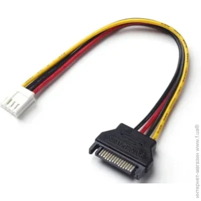   Voltronic   SATA => 4pin (), 0.2m, 