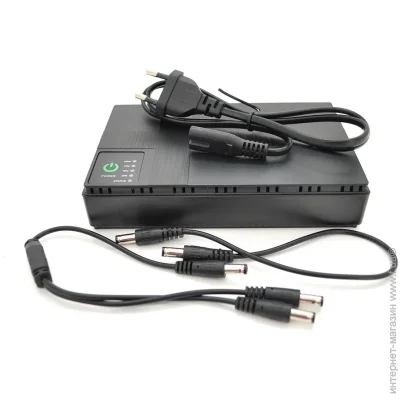    UPS   //PON/POE, 5/9/12V, 2A, Voltronic 10400mAh 36