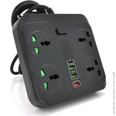 - Voltronic    Voltronic -18, 4, 2*USB+ PD Black (OS-18-Black)