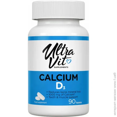  Vplab Calcium Vitamin D3 - 90 tabs (2022-10-0305)