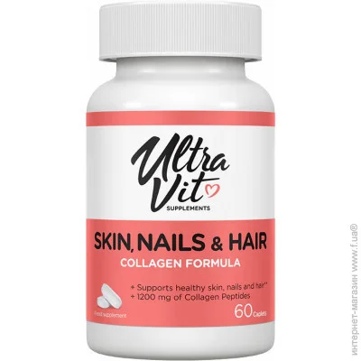   Vplab Skin, Nails & Hair - 60 caps (2022-10-0301)