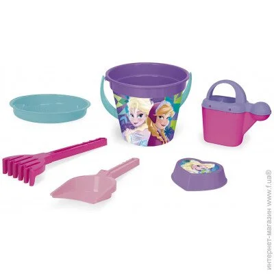 Wader Набор для песка 6 эл. – Холодное сердце Disney (77937) Wader Набор для песка 6 эл. – Холодное сердце Disney (77937)