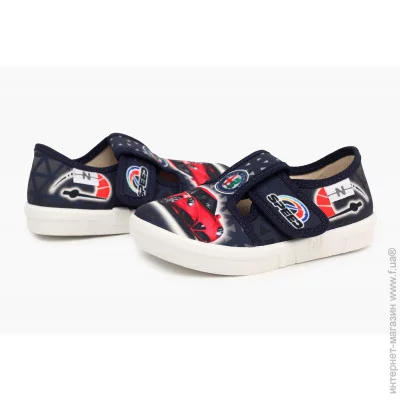 Waldi Слипоны для мальчиков 360-317 31 Синий (2000989481089) Waldi Слипоны для мальчиков 360-317 31 Синий (2000989481089)