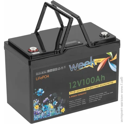    Weekender ˳-- (-)  LiFePO4 12,8  100   , 3000 