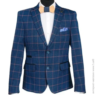 West Fashion Піджак шкільний Арт.140 р.140 синій West Fashion Піджак шкільний Арт.140 р.140 синій