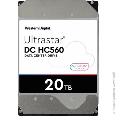   Western Digital Ultrastar DC HC560 20 TB (0F38785/WUH722020BLE6L4)