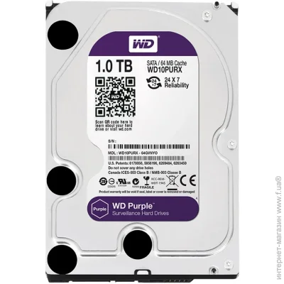   Western Digital Purple 1TB (WD10PURX)