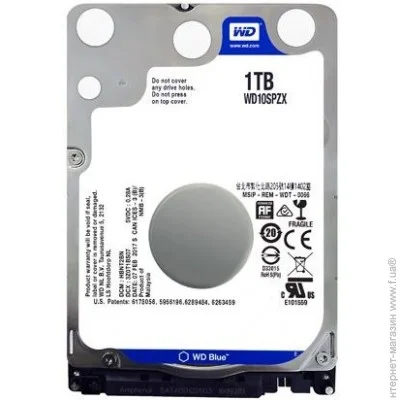   Western Digital SATA 1TB (WD10SPZX) WD Blue