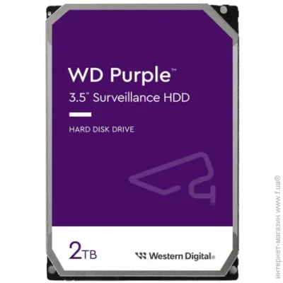   Western Digital WD22PURU-78, 2 , SATAIII, 3.5", 100x25x145