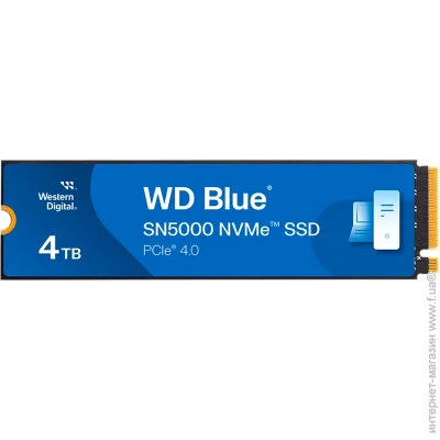 SSD Western Digital Blue SN5000 4TB (WDS400T4B0E-00BKY0)
