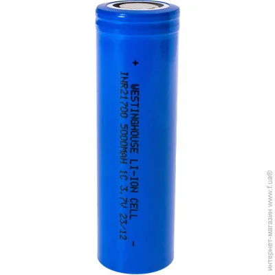 Westinghouse  Li-ion 3.7V 21700 1 . (INR21700-5000 (4C))