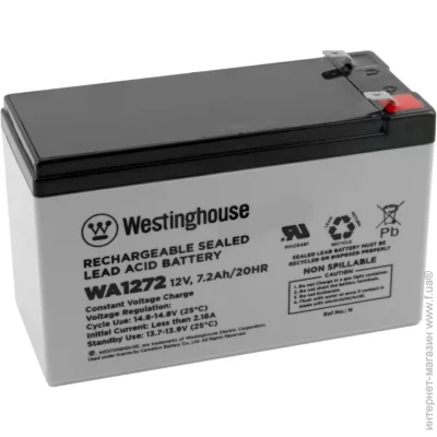    Westinghouse WA1272-F2 12V/7.2Ah AGM