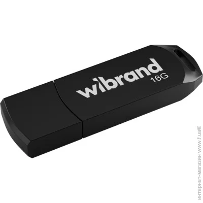USB   Wibrand 16GB Mink Black USB 2.0 (WI2.0/MI16P4B)