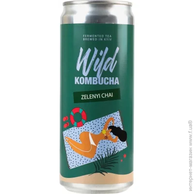  Wild Kombucha   0.33  (4820274900044)