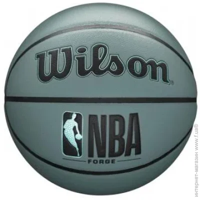   Wilson   NBA FORGE BSKT BLUE grey size 6 WTB8203XB06