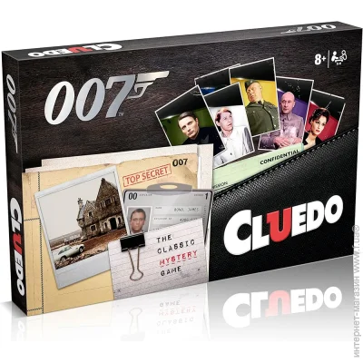 Winning Moves   JAMES BOND 007 Cluedo ( 007) (WM01312-EN1-6)