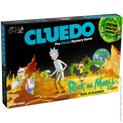 Winning Moves   RICK AND MORTY Cluedo (  ) (3210)