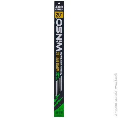 Каркасна гумка Winso з метал. направляючими 20/500, шир. 6 мм (blister 2шт) (115500) Каркасна гумка Winso з метал. направляючими 20/500, шир. 6 мм (blister 2шт) (115500)