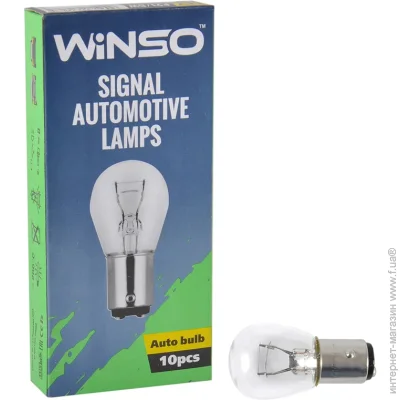  Winso 12V P21/5W 21/5W BAY15d, 10 (713130)