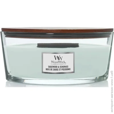 Woodwick   Ellipse Sagewood & Seagrass (   ) 453