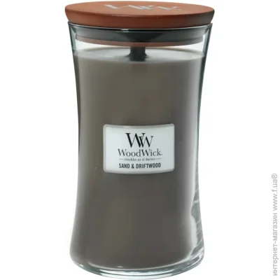 Woodwick   Large Sand & Driftwood 609 