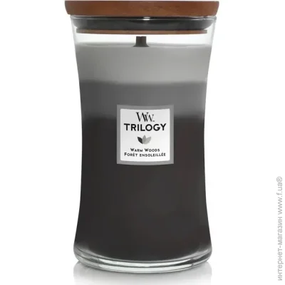 Woodwick   Large Trilogy Warm Woods ( ˳) 609