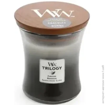 Woodwick   Medium Trilogy Warm Woods 275 