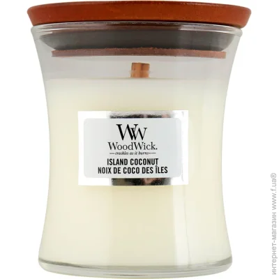 Woodwick   Mini Island Coconut 85 