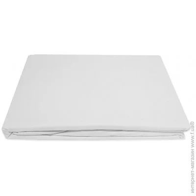 Word of Dream Простирадло на резинці перкаль біла 200х200см Word of Dream Простирадло на резинці перкаль біла 200х200см