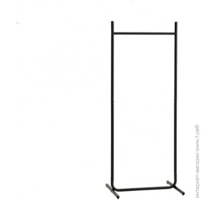 вішалка сталева підлогова чорна 60х155х48 см (3670062) вішалка сталева підлогова чорна 60х155х48 см (3670062)