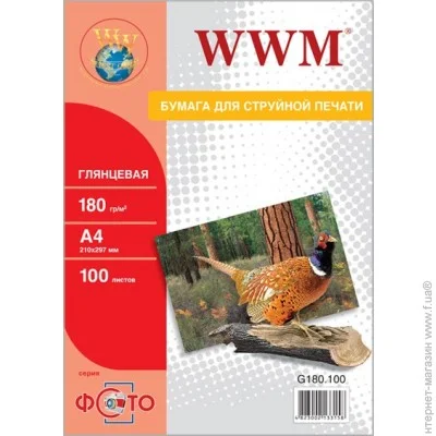  WWM 180 /², A4, 100.  (G180.100)