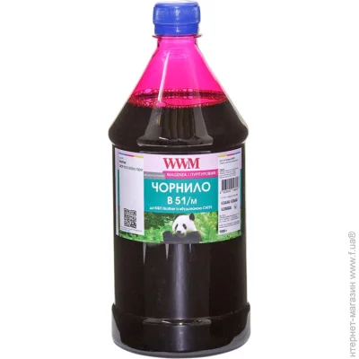  WWM Brother DCP-T300/T500W/T700W Magenta, 1000 (B51/M-4) Magenta 1000 