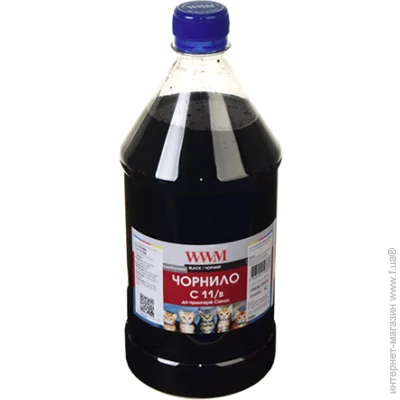  WWM Canon CL-511/CL-513/CLI-521Y Black, 1000 (C11/B-4) Black 1000 