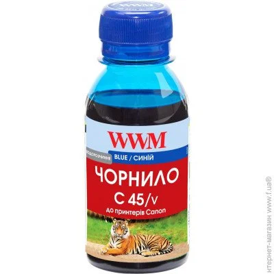  WWM Canon CLI-481PB Blue, 100 (C45/V-2) Cyan 100 