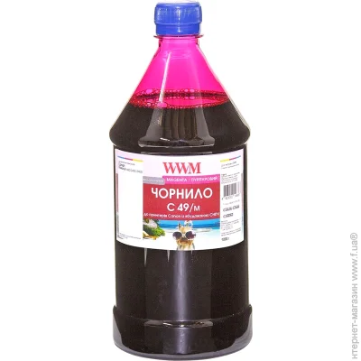  WWM Canon Pixma G1400/2400/3400 Magenta, 1000 (C49/M-4)