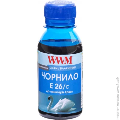  WWM Epson Expression Premium XP-600/XP-605/XP-700 Cyan, 100 (E26/C-2)