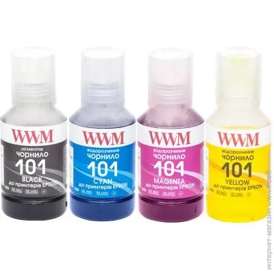   WWM Epson  B/C/M/Y, 4140 (E101SET4)