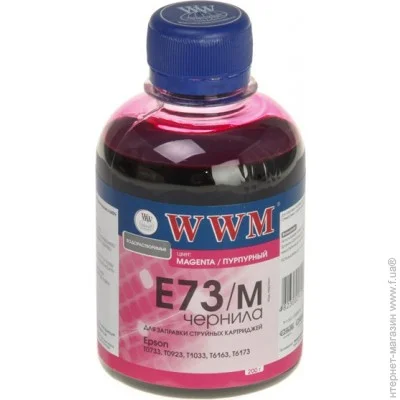  WWM Epson CX3700/T26/TX106 Magenta, 200 (E73/M) Magenta 200 