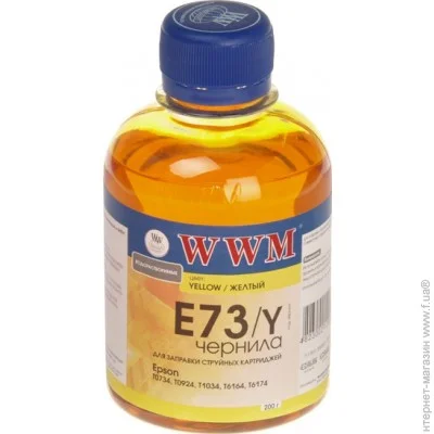  WWM Epson CX3700/T26/TX106 Yellow, 200 (E73/Y) Yellow 200 