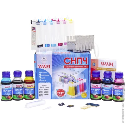     () WWM Epson R200/220 +  6x100 (IS.0218) Cyan, Magenta, Yellow, Black, Light Cyan, Light Magenta 600 