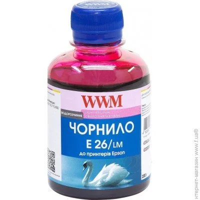  WWM Epson XP600/605/7005 Light Magenta, 200 (E26/LM) Light Magenta 200 