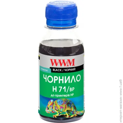  WWM HP 711 Pigment Black, 100 (H71/BP-2)