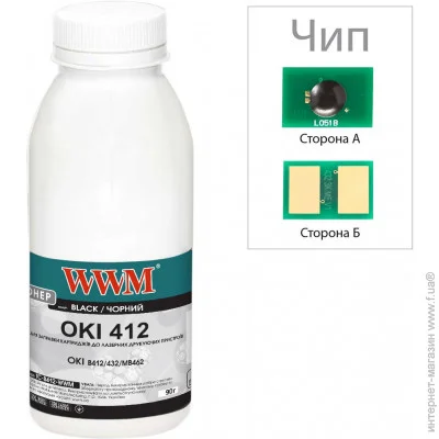    WWM 90 Black (TC-B412-90-WWM)