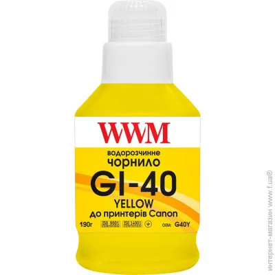  WWM GI-40  Canon 140 Yellow (G40Y)