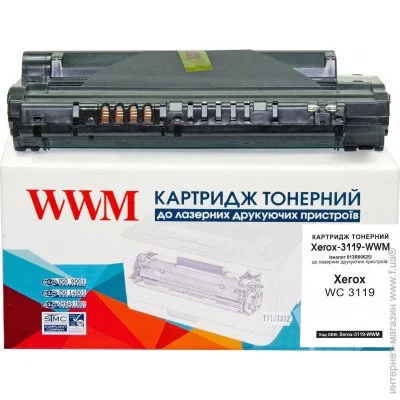 - WWM Xerox WC 3119, 013R00625 Black (Xerox-3119-WWM)